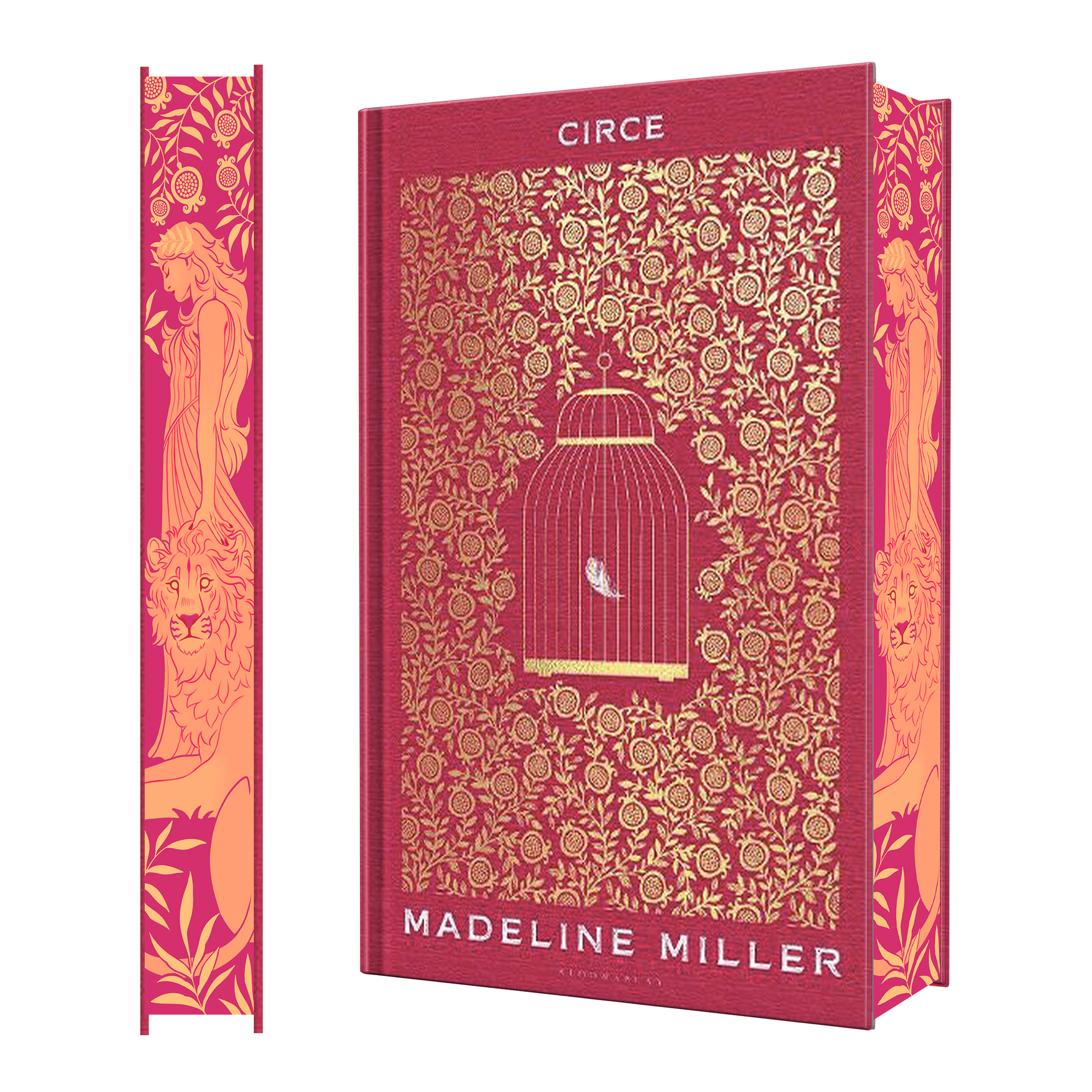 Circe Madeline Miller UK Hardback Copper Custom Book Sprayed Edges