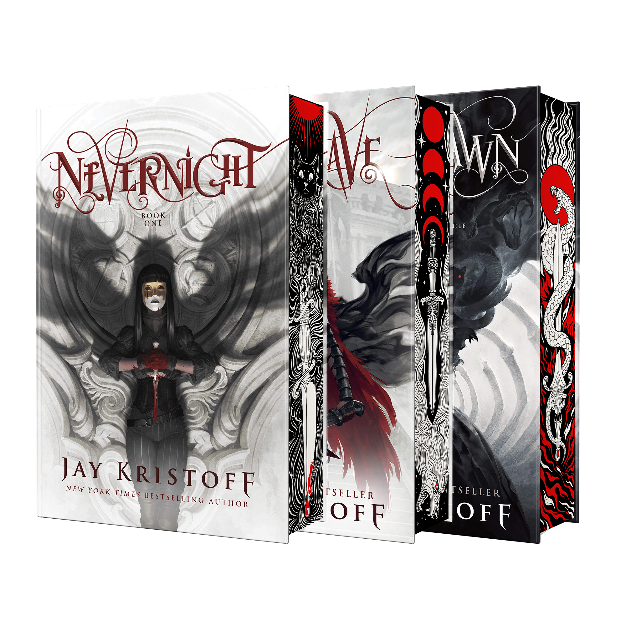 Waterstones Nevernight Chronicle with Black Sprayed Edges Signed by Jay  Kristoff