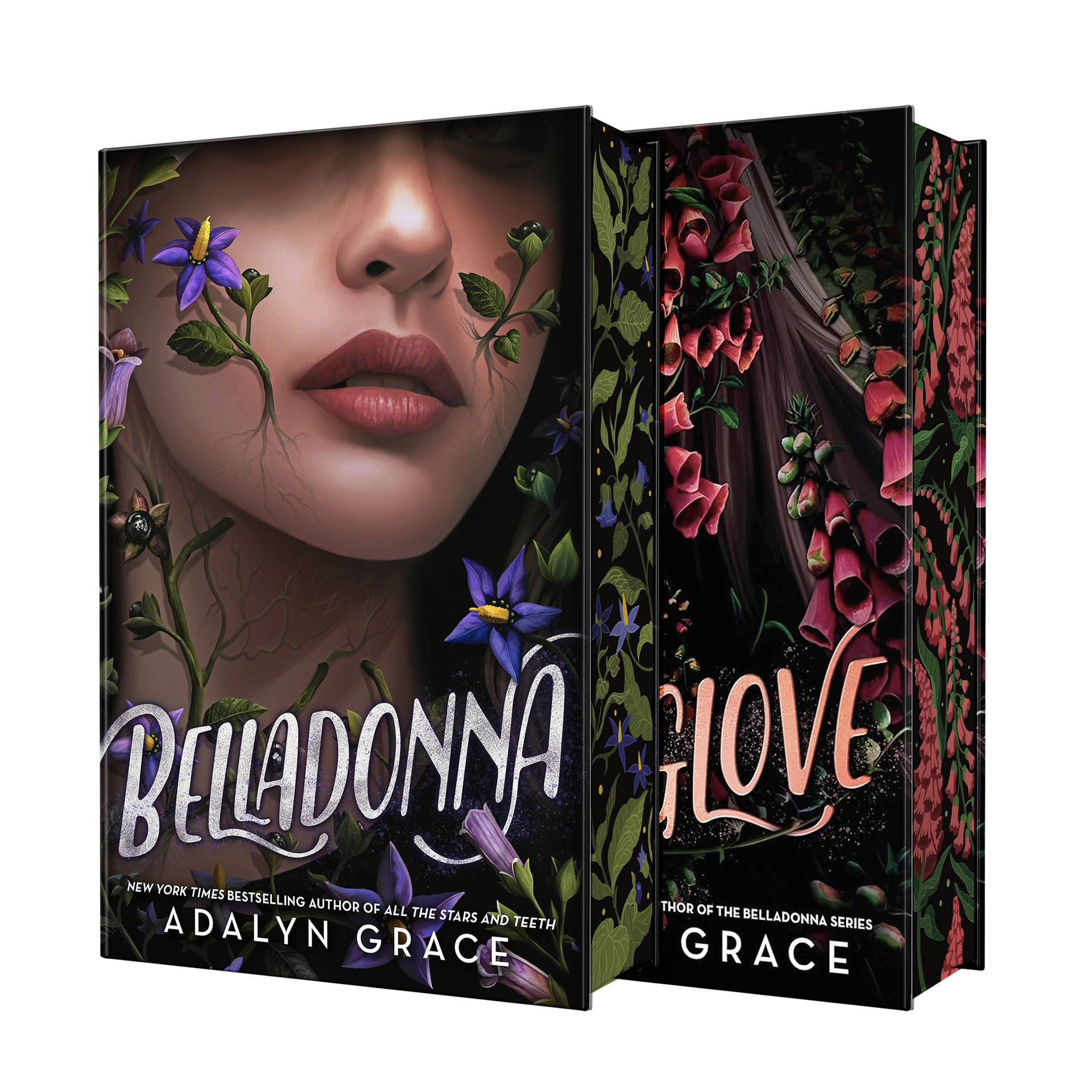 洋書 BELLADONNA series with sprayed edges Belladonna Series Sprayed and Stenciled Edges - Etsy