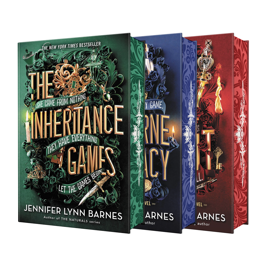 The Inheritance Games Limited Edition Set – Custom Sprayed Edges