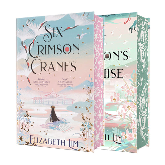 Six Crimson Cranes Limited Edition Set